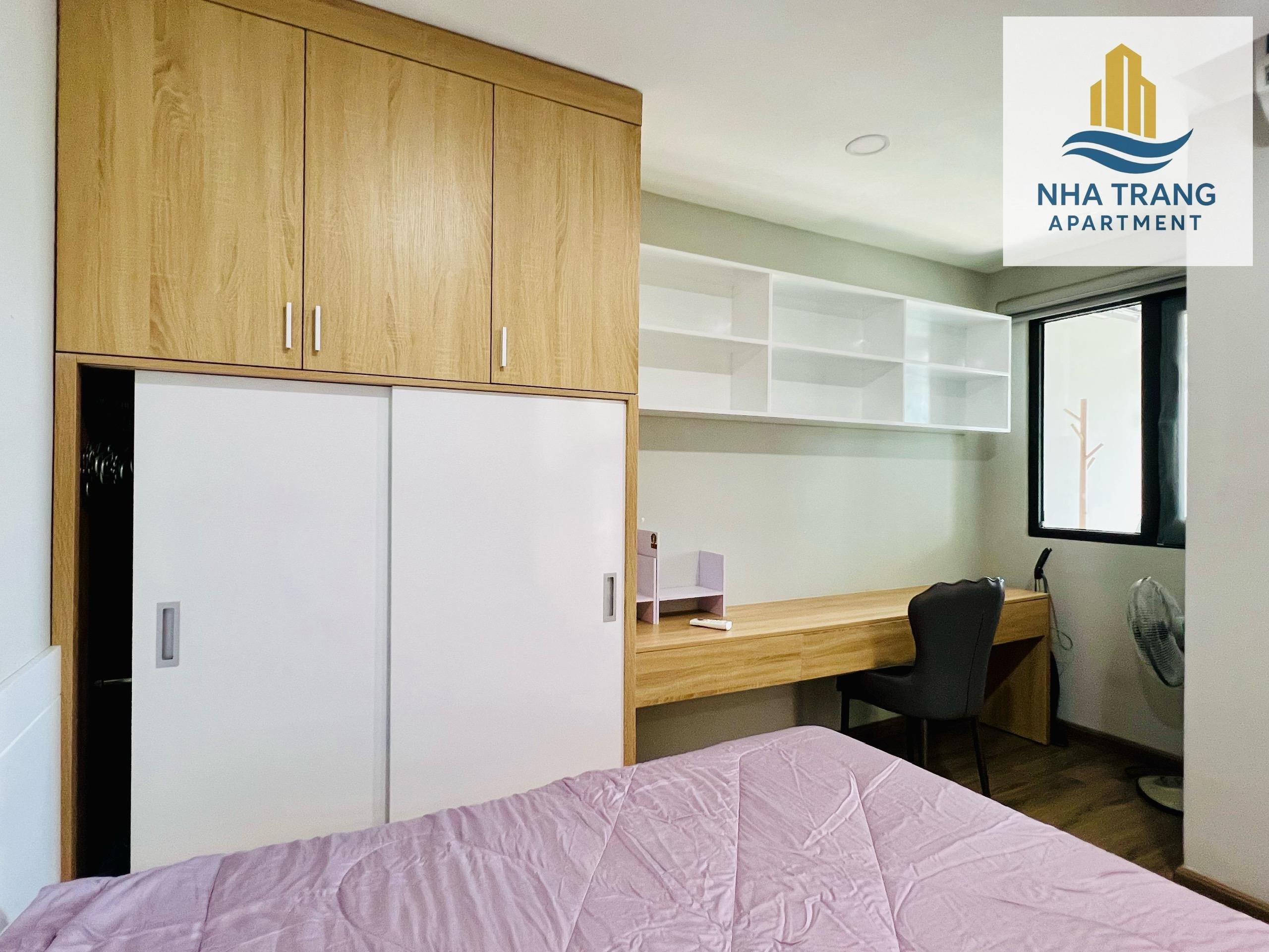 A1815 - CHO THUÊ CĂN HỘ 2PN TẦNG CAO – HUD BUILDING NHA TRANG