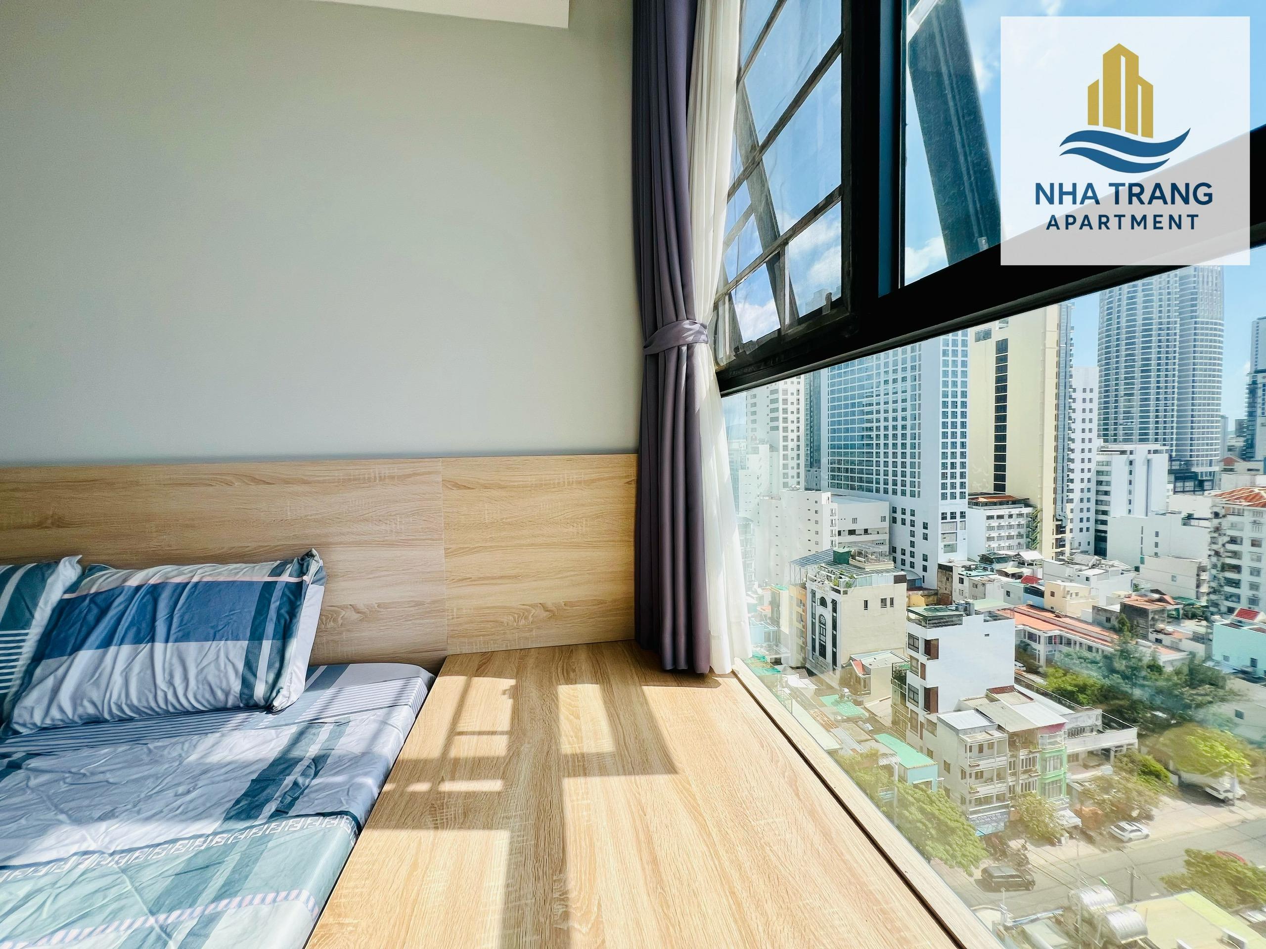 A1815 - CHO THUÊ CĂN HỘ 2PN TẦNG CAO – HUD BUILDING NHA TRANG