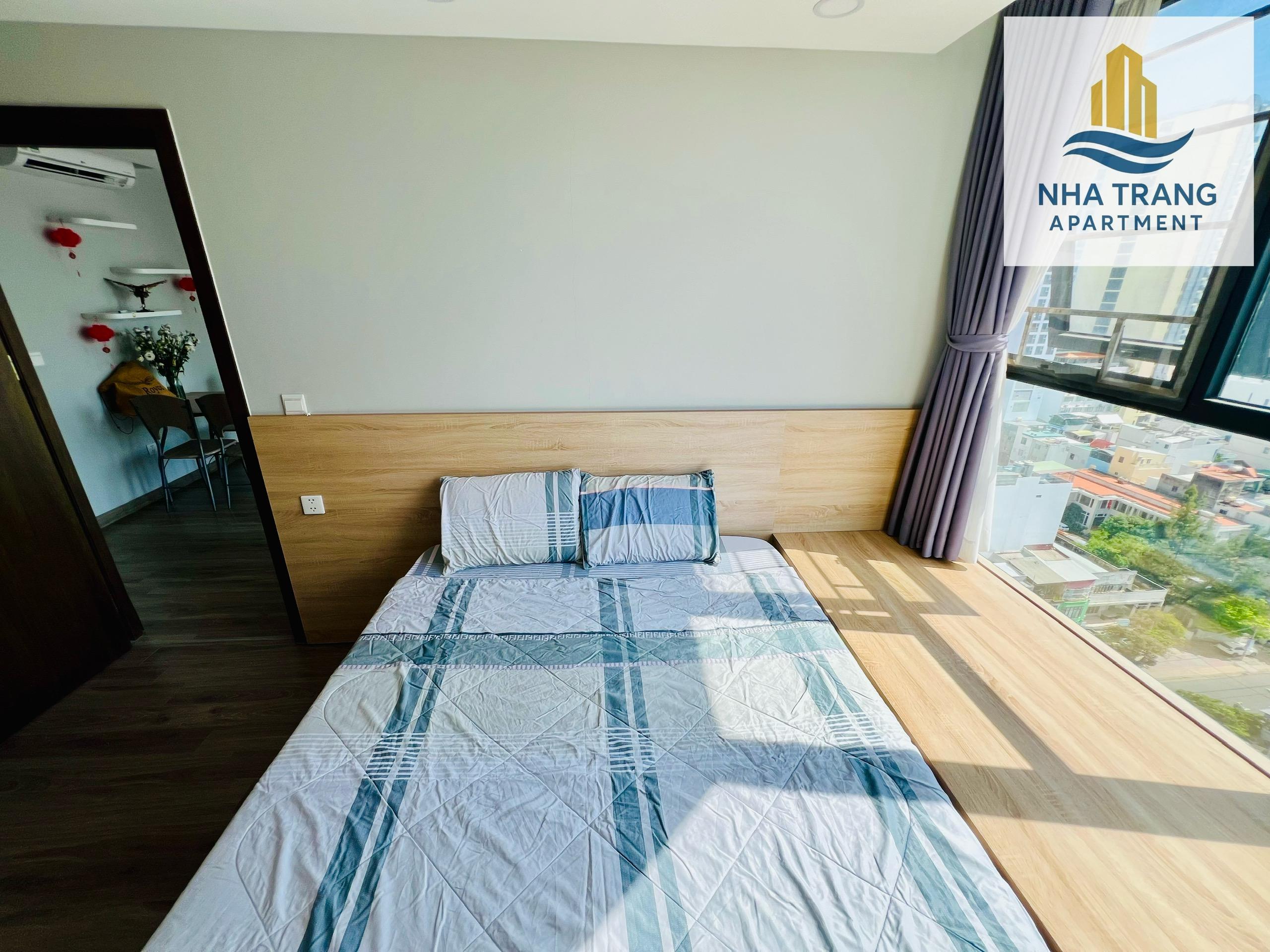 A1815 - CHO THUÊ CĂN HỘ 2PN TẦNG CAO – HUD BUILDING NHA TRANG