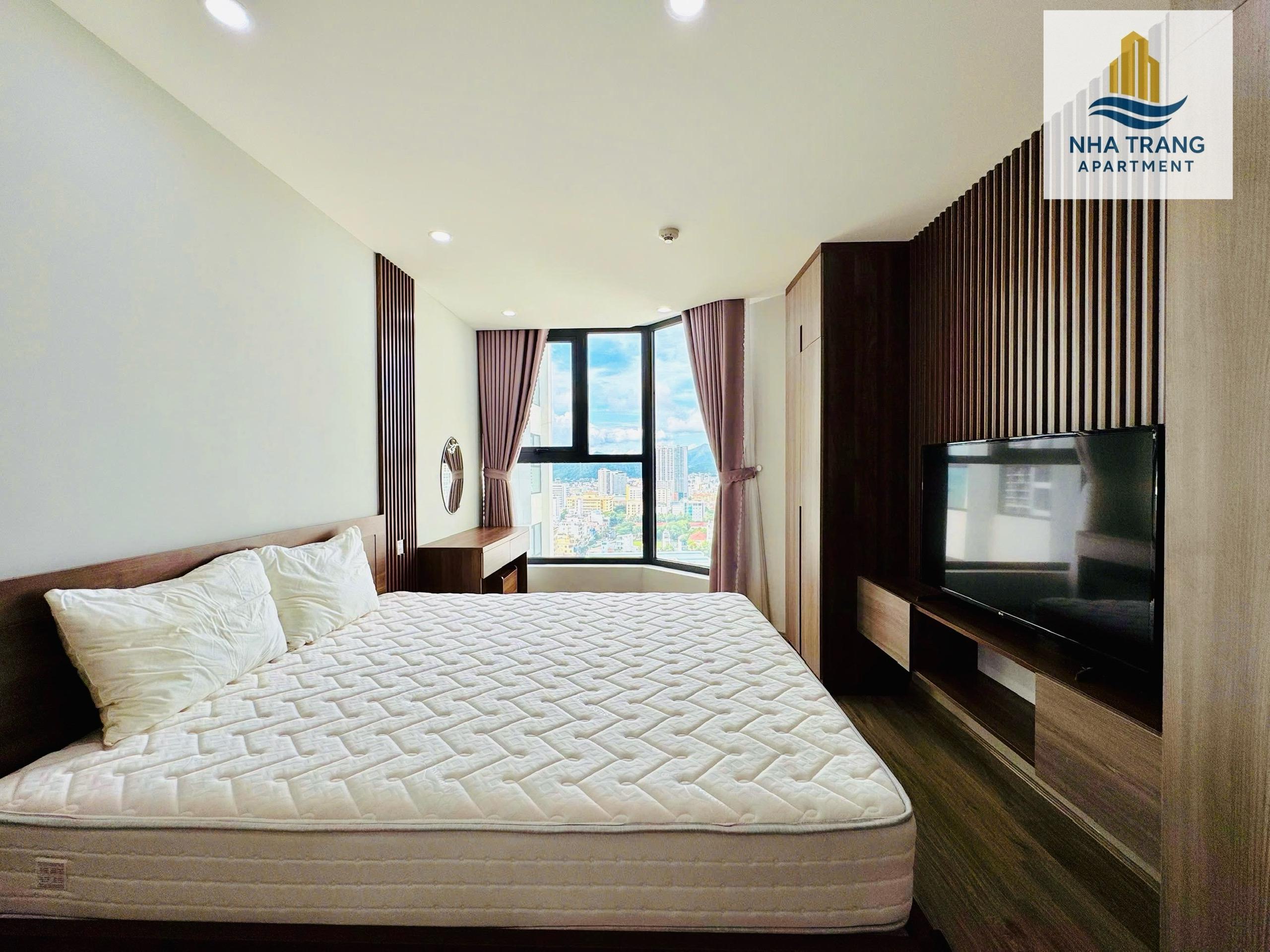 CHO THUÊ CĂN HỘ 2 PHÒNG NGỦ – TẦNG CAO – HUD BUILDING NHA TRANG