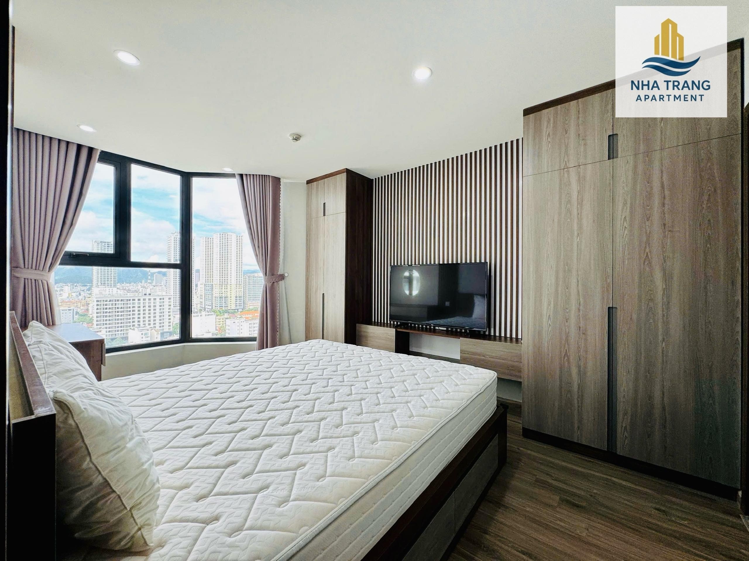 CHO THUÊ CĂN HỘ 2 PHÒNG NGỦ – TẦNG CAO – HUD BUILDING NHA TRANG